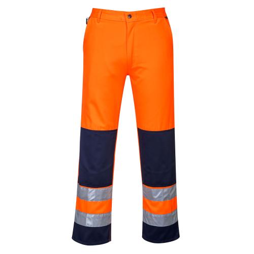 Pantalon Haute-Visibilité Séville Orange/Marine